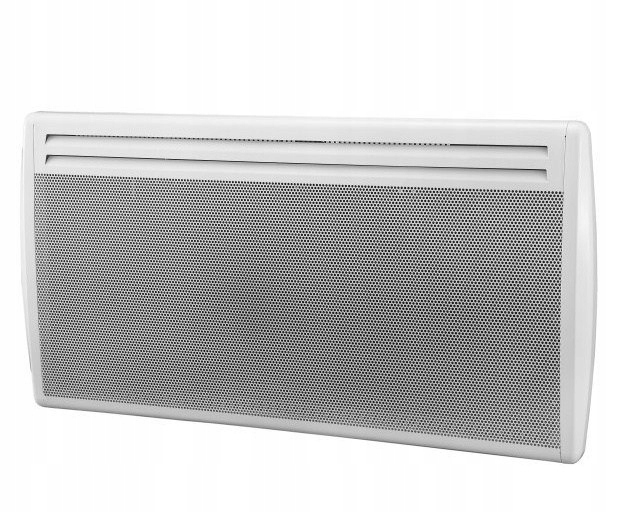 Radiátorový ohrievač 2000 W kremenná biela oceľ na kliny