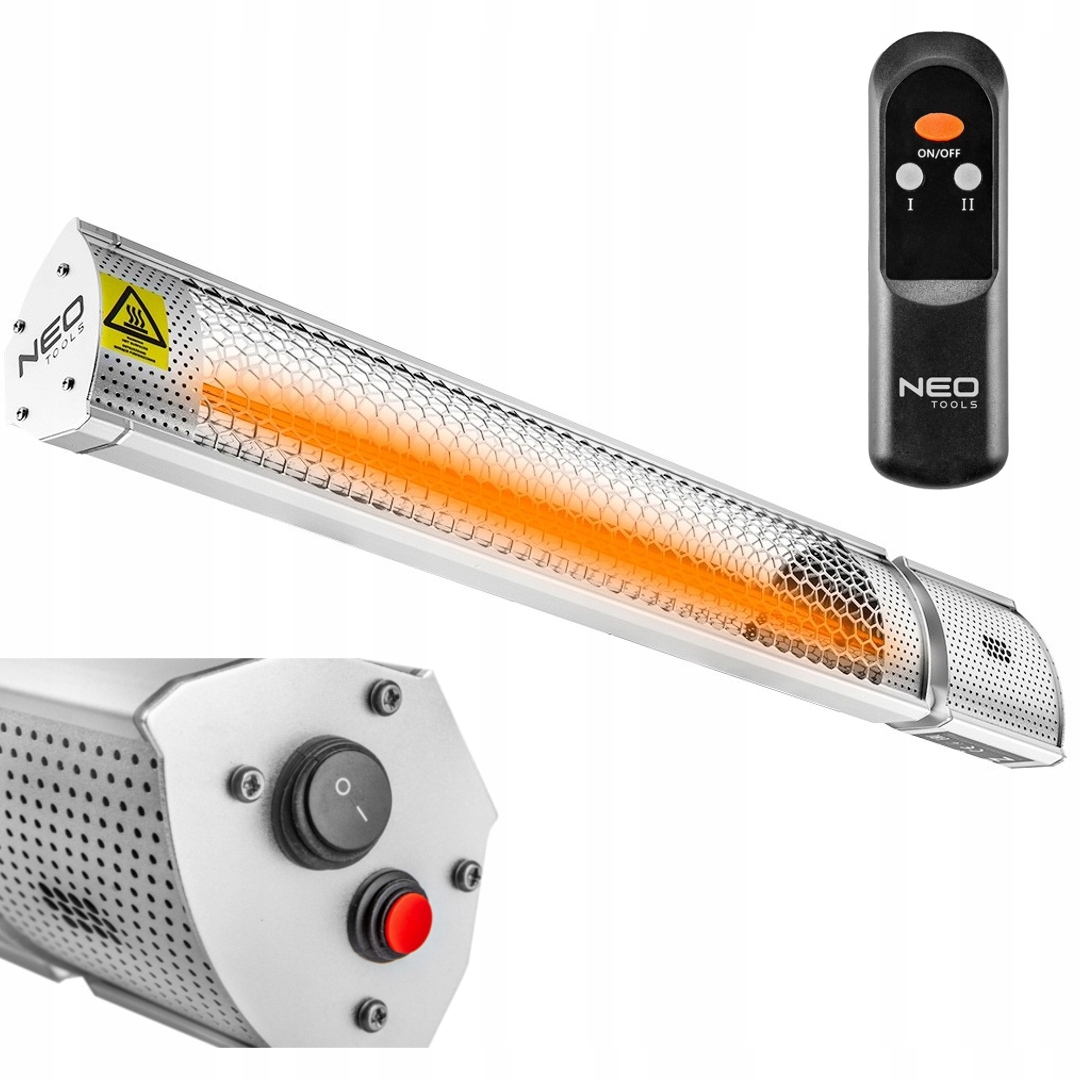 Infračervený ohrievač 2000 W NEO 90-030 + PILOT
