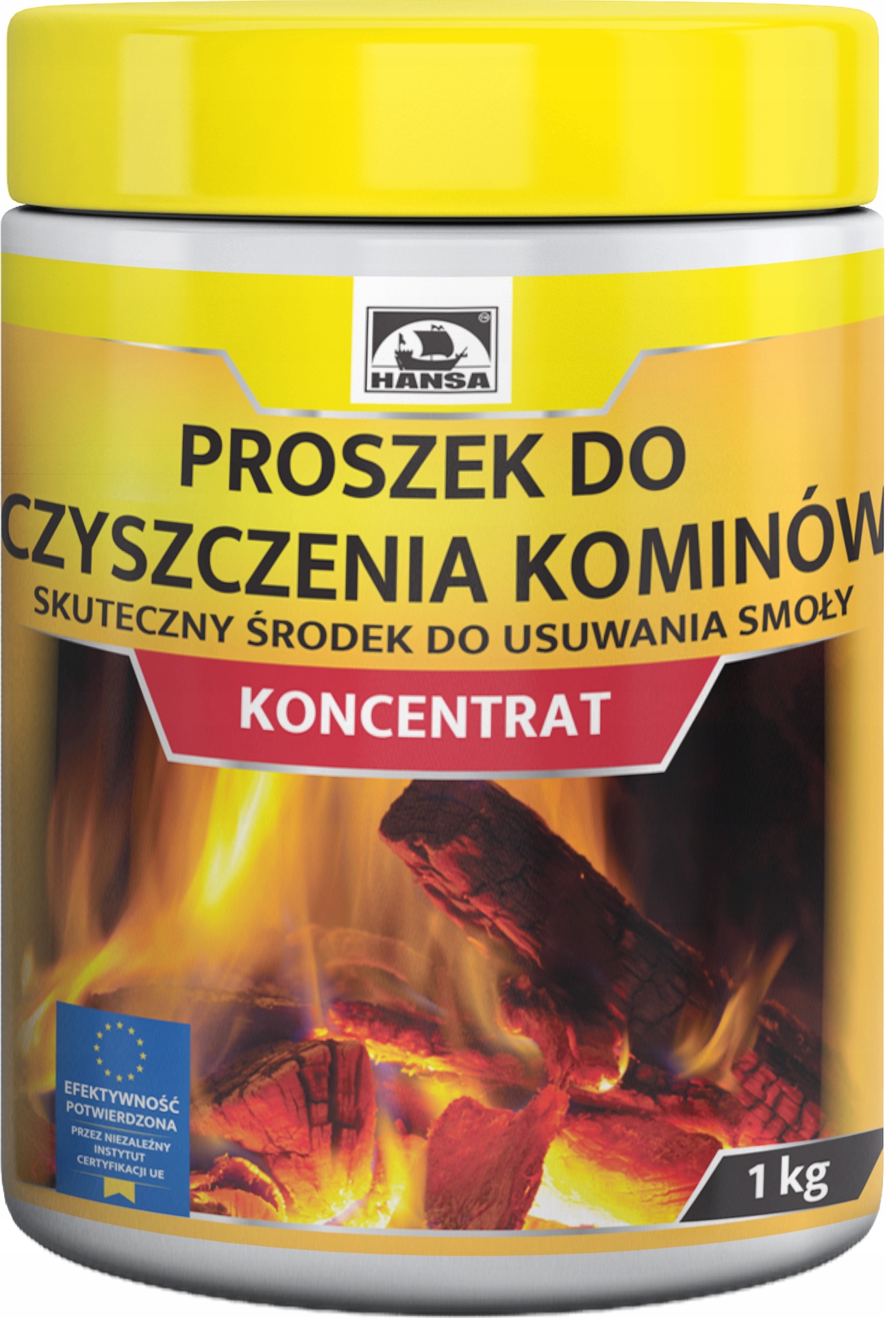 Krbová vložka - Hansa prášok na čistenie komína 1kg