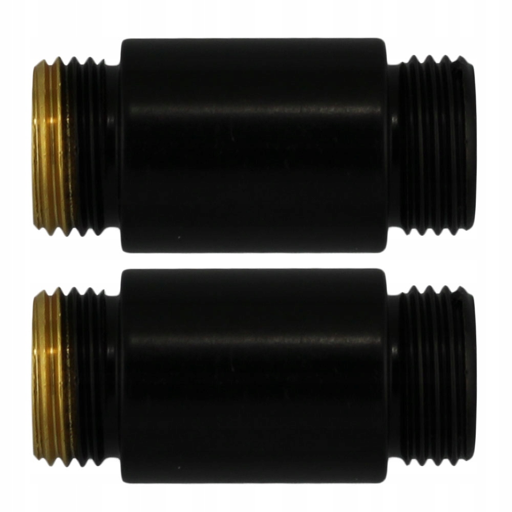 Nástavec 1/2 "GZx1 / 2" GZ čierny matný 30mm