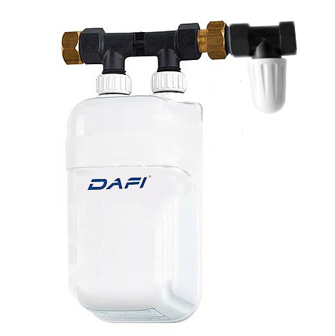Prietokový ohrievač DAFI s výkonom 4,5 kW