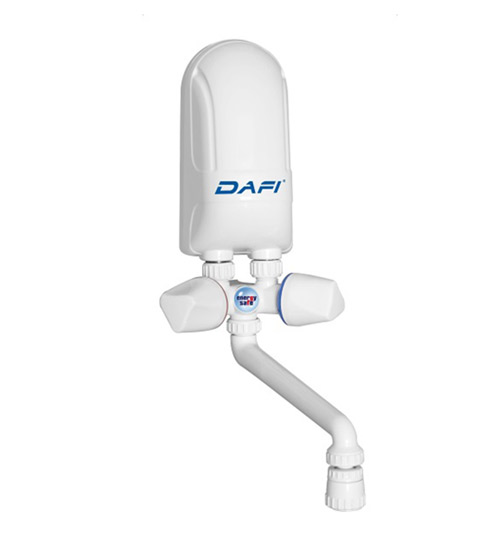 Prietokový ohrievač vody DAFI 5,5 kW s batériou