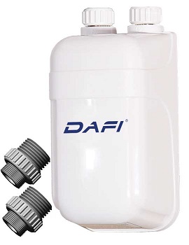 Prietokový ohrievač vody DAFI s vsuvkami 3,7 kW