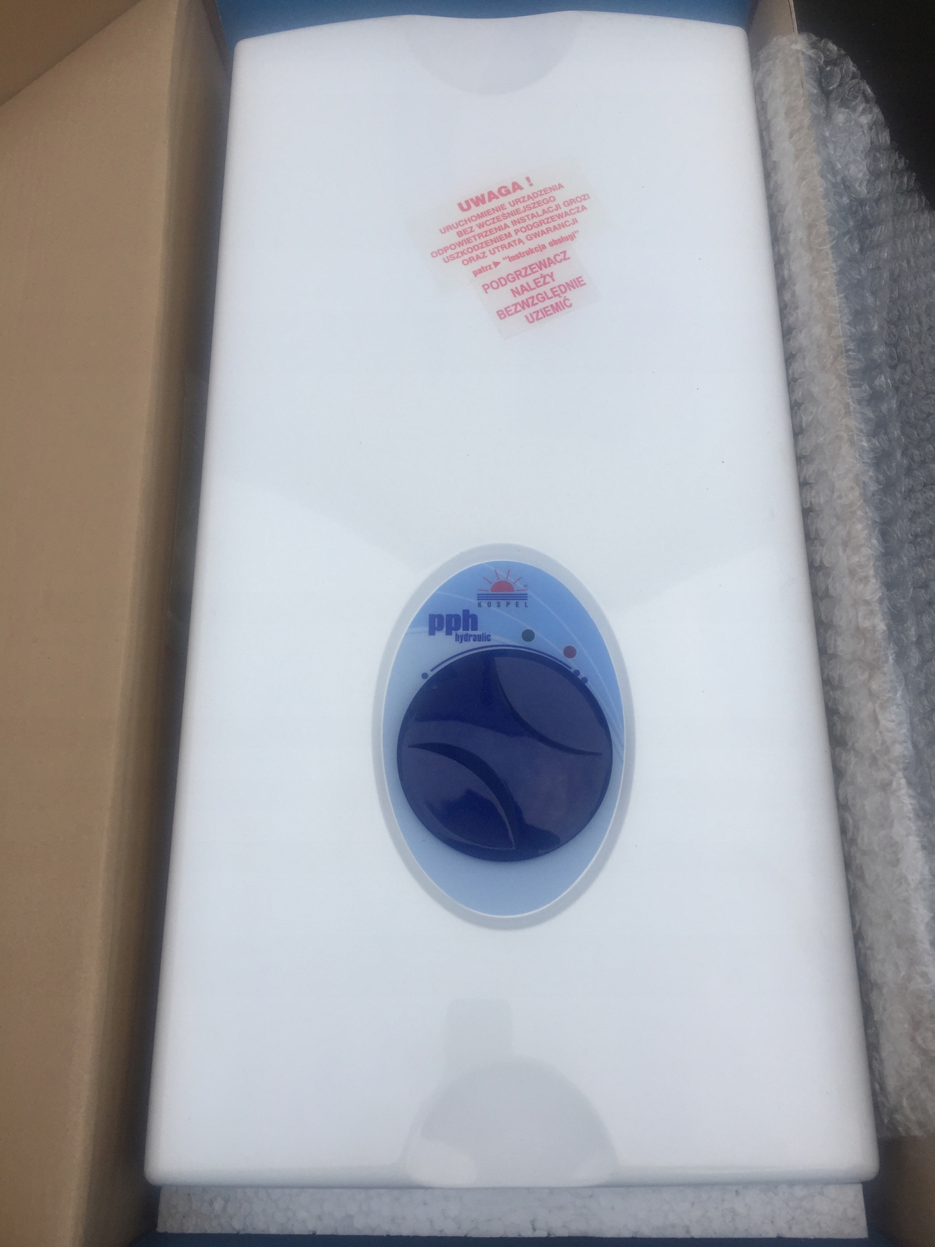 Prietokový ohrievač vody KOSPEL 21kW