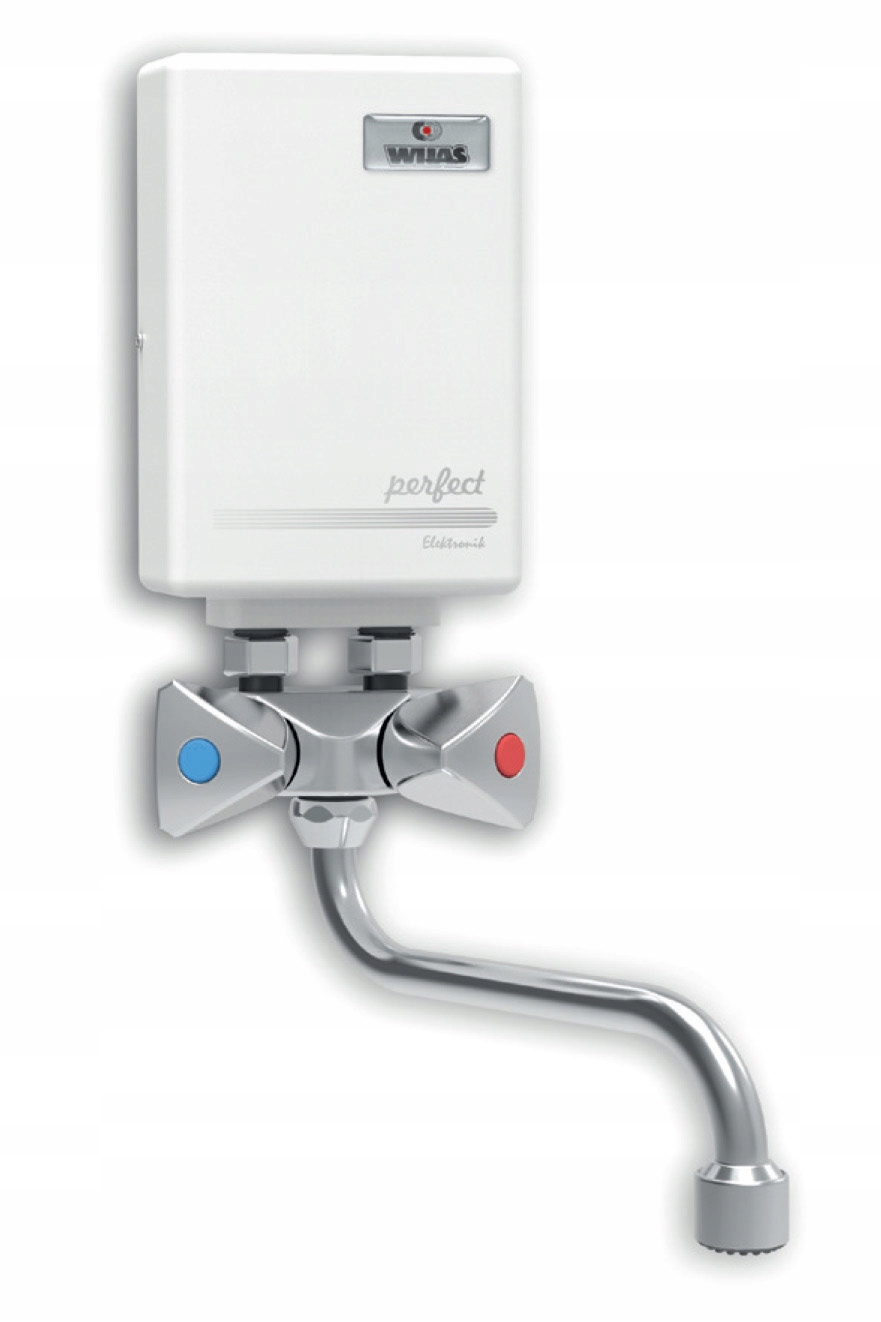 Prietokový ohrievač vody WIJAS 4500 W / 21cm