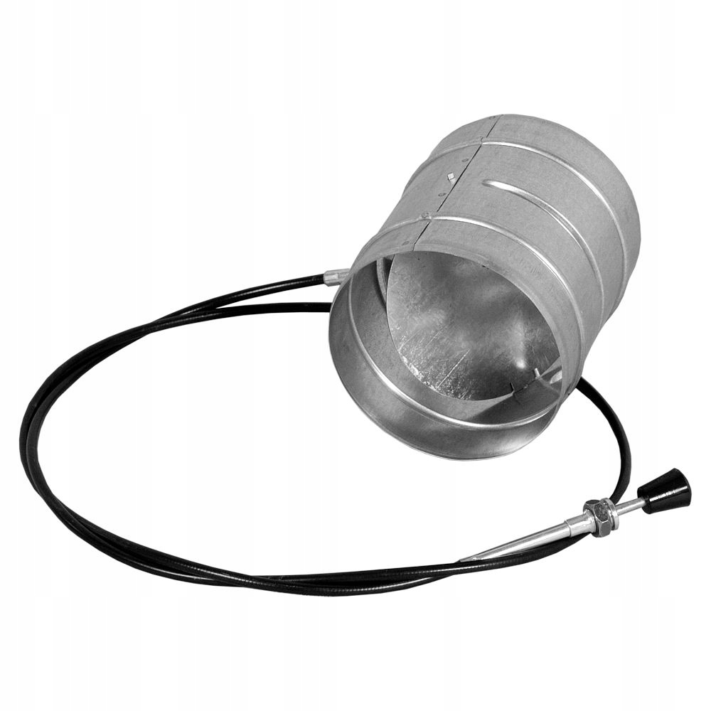 Okrúhly pozinkovaný 125mm tlmič