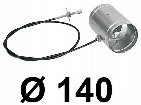 Spiro tlmič s káblom 140 [mm]