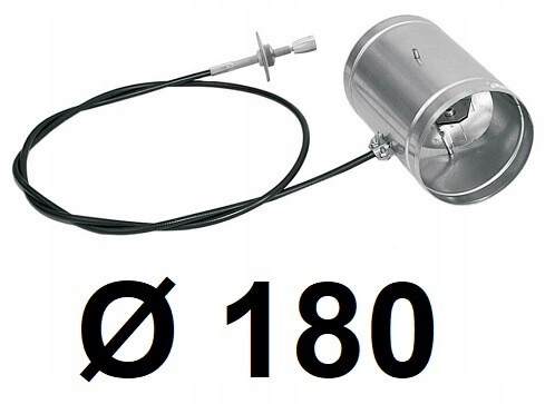 Spiro tlmič s káblom 180 [mm]