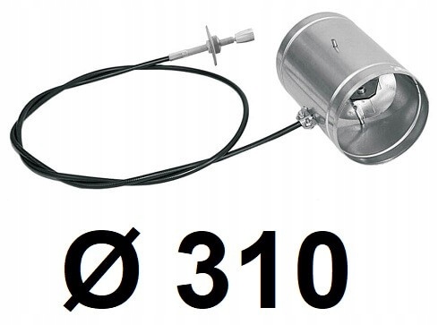 Spiro tlmič s káblom 310 [mm]