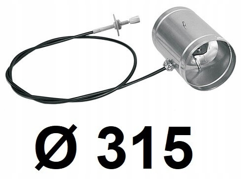 Spiro tlmič s káblom 315 [mm]