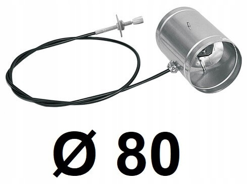 Spiro tlmič s káblom 80 [mm]