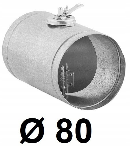 80 mm spätný plyn
