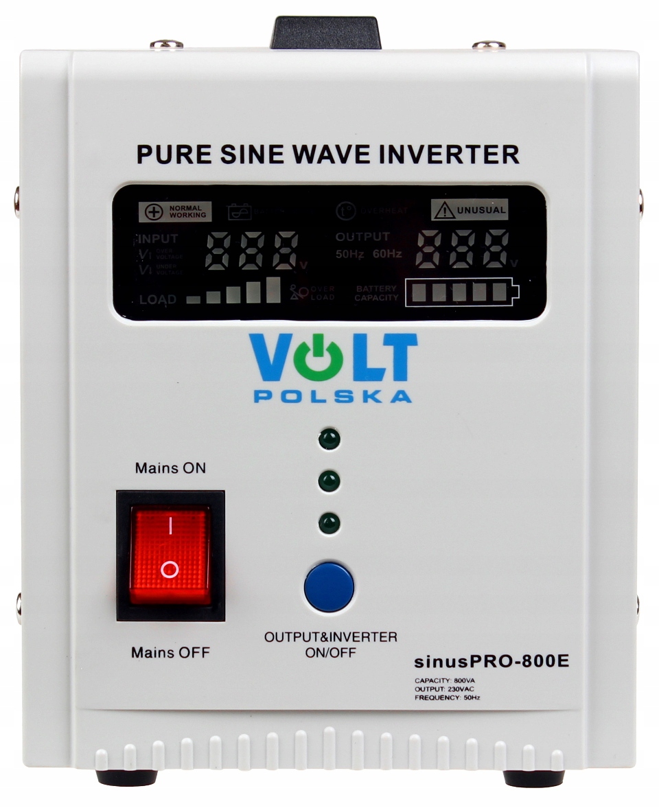 Invertor Sinus 800 UPS Usmerňovač 12 V napájanie