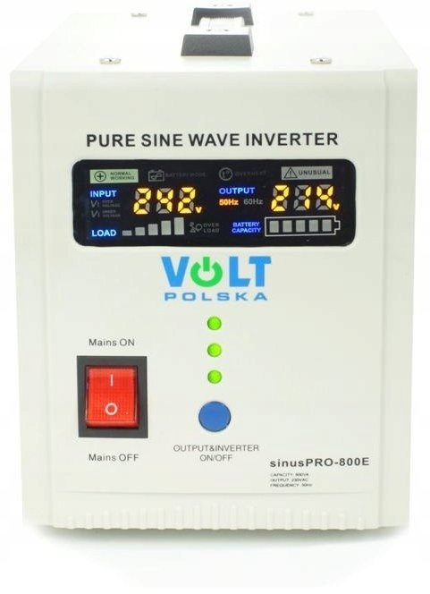 Prevodník + usmerňovač + UPS sinusPRO-800E 12V