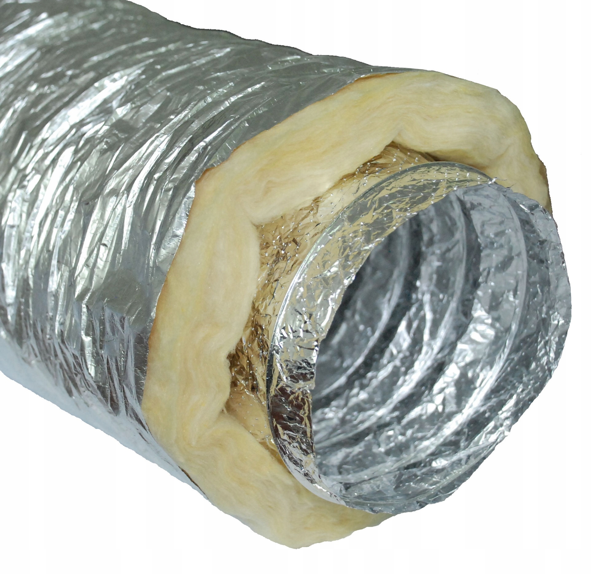 Izolované flexibilné potrubie FLEX, potrubie ventilátora 250