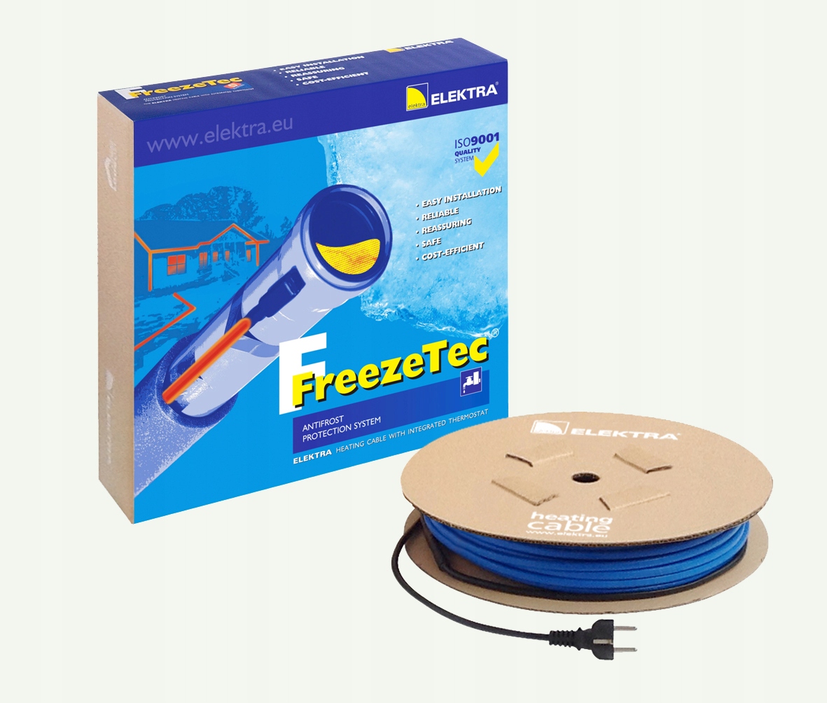 Vykurovací kábel ELEKTRA FreezeTec 12 / 2m
