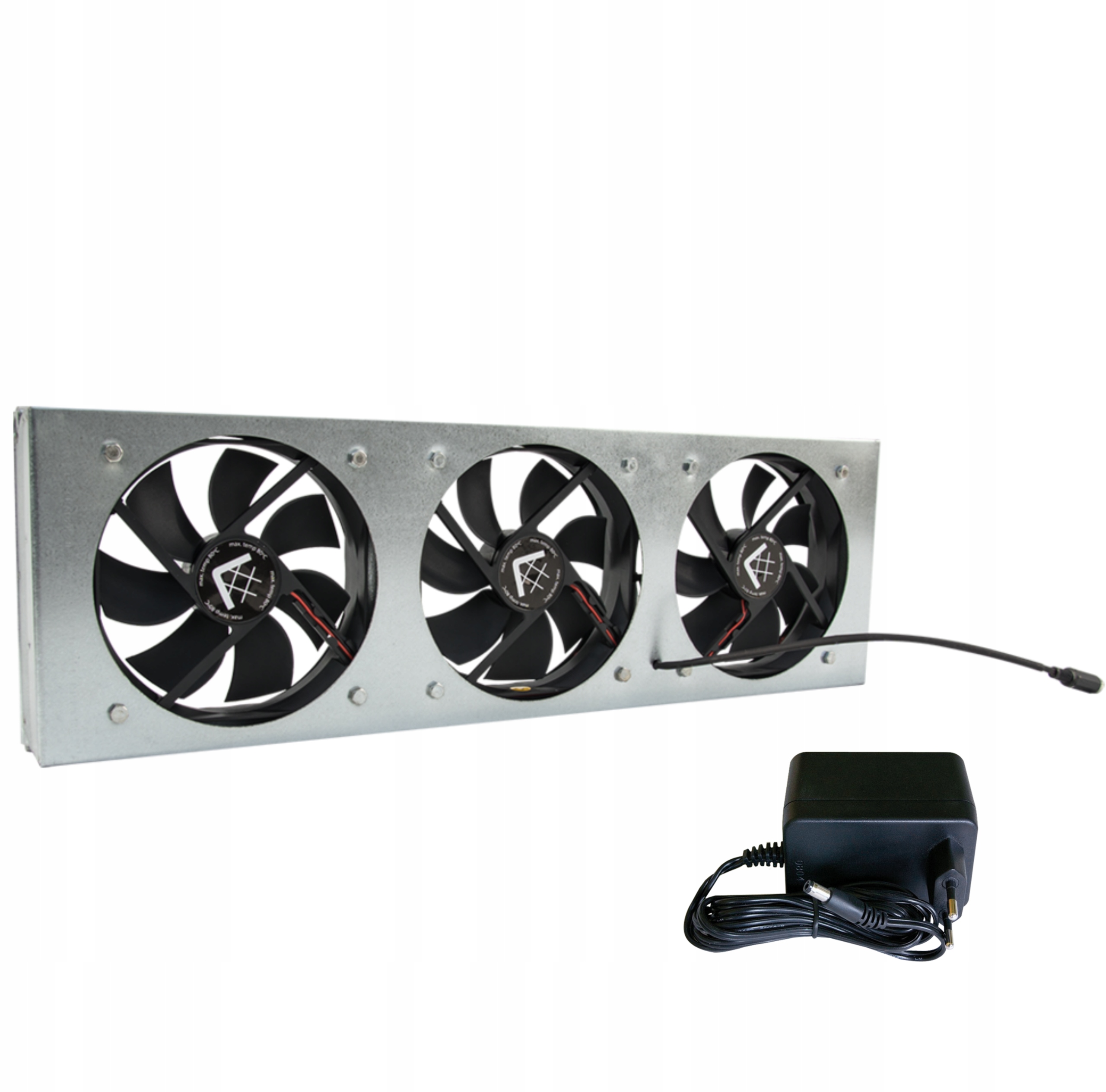 Pripojenie ventilátorov W3 krbové napájanie KRB