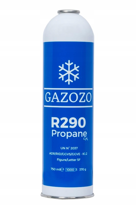 Mobilná klimatizácia - R290 chladivo propán plyn 370g 750ml