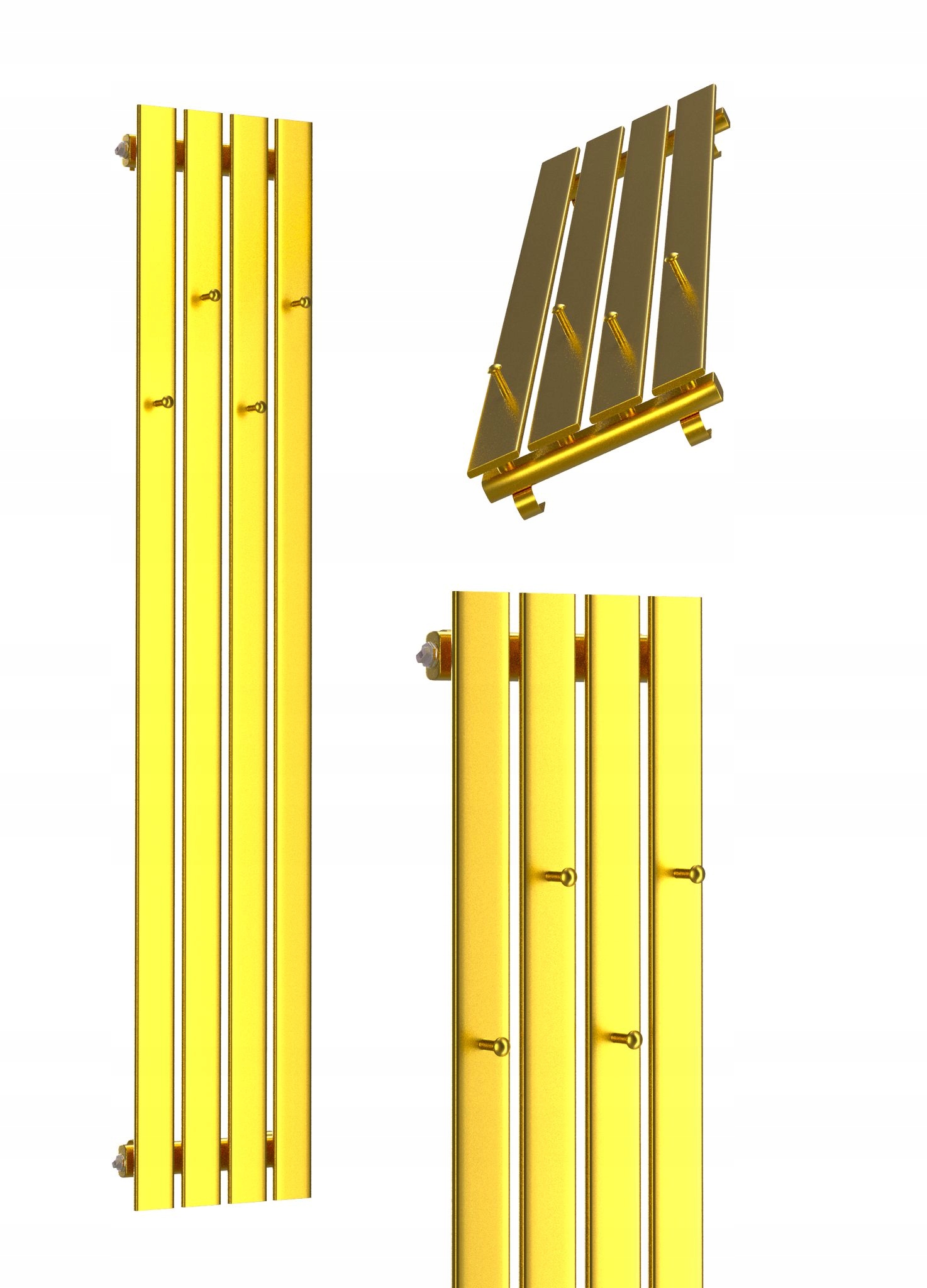 DEKORATÍVNY RADIÁTOR BELLOHOOK 120x30 ZLATÝ