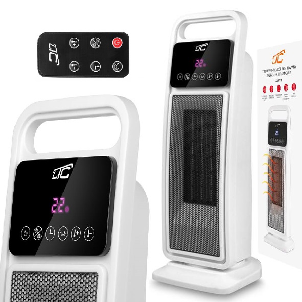 LTC 2000 W biely ventilátorový ohrievač