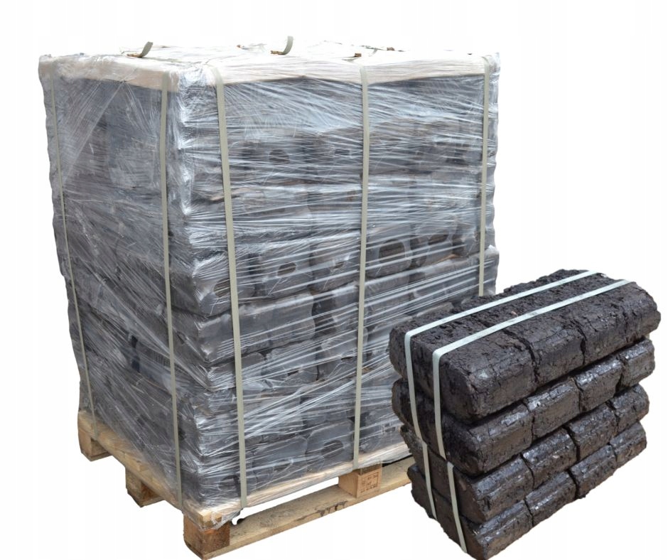RAŠELOVÉ brikety, balenie 1000 kg