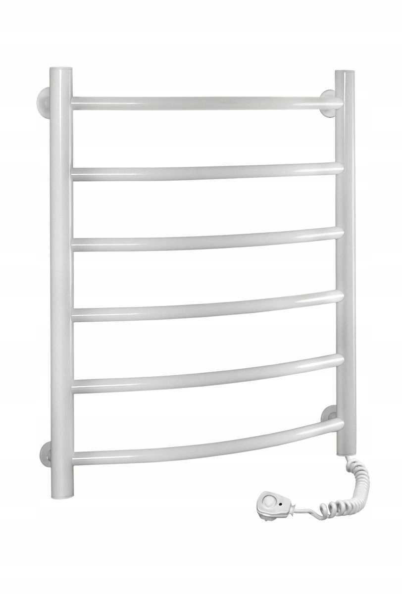READY Elektrický kúpeľňový radiátor Thermoval 80 W 480 x 600 mm biely