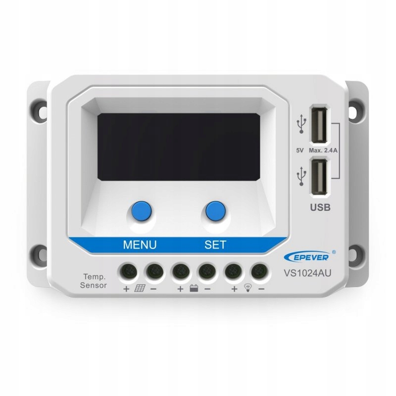 Fotovoltaika - PWM VS1024AU 10A Regulátor nabíjania