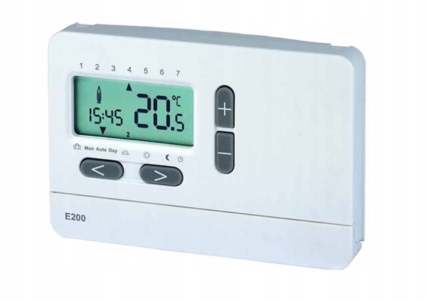 Regulátor teploty elektronický programovateľný E-200