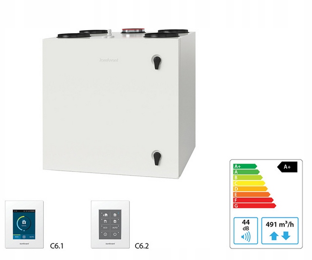 Rekuperátor - DOMEKT R 450 V REKUPERÁTOR