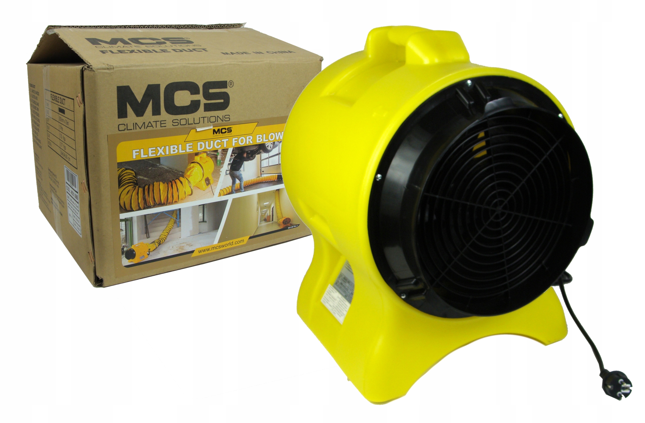 Ventilátor - Axiálny ventilátor REMINGTON 3 900 m3 / h + potrubie