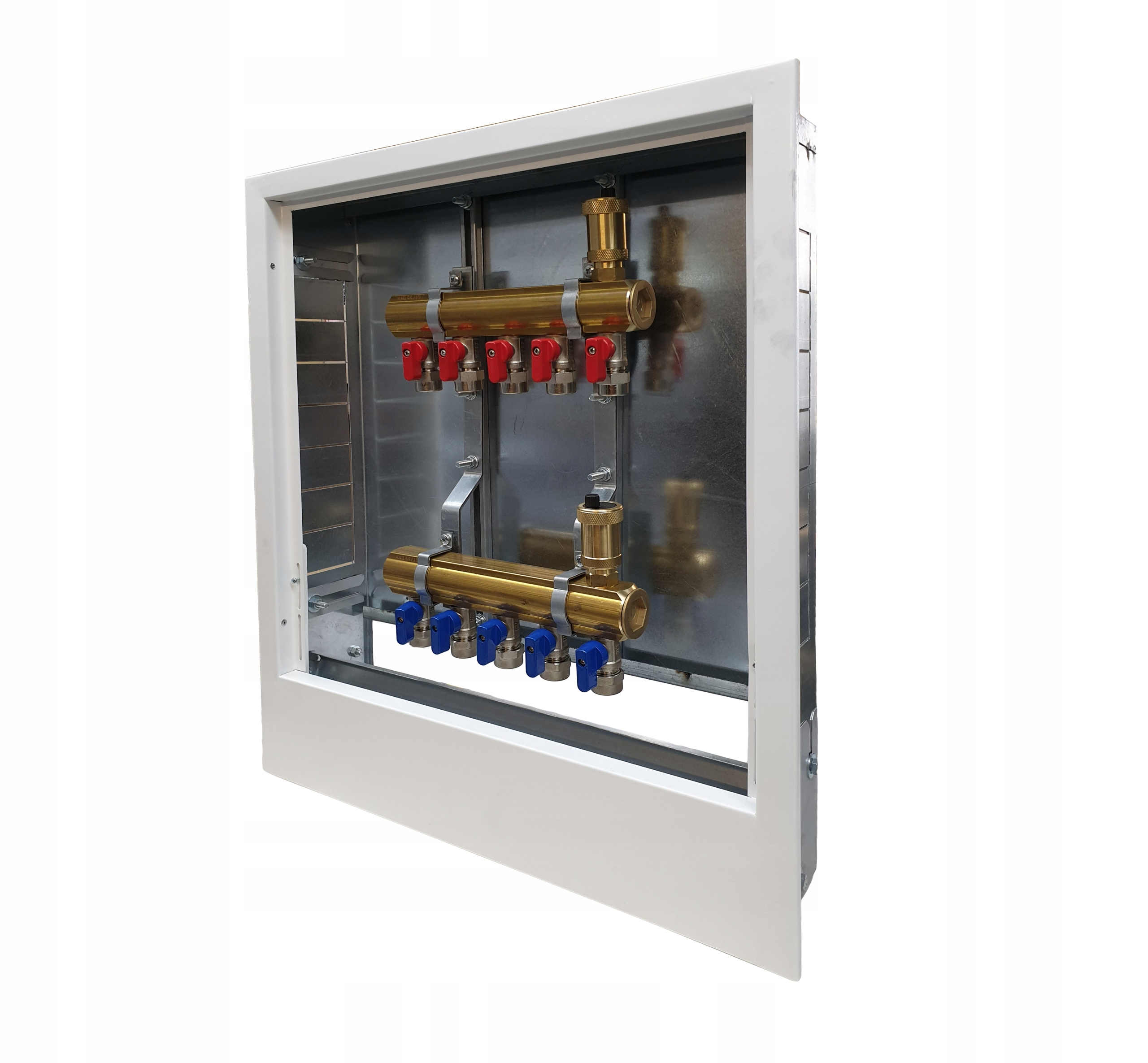 5-OKRUHOVÝ DISTRIBÚTOR S SKRINKOU PEX VENTILU ALUPEX