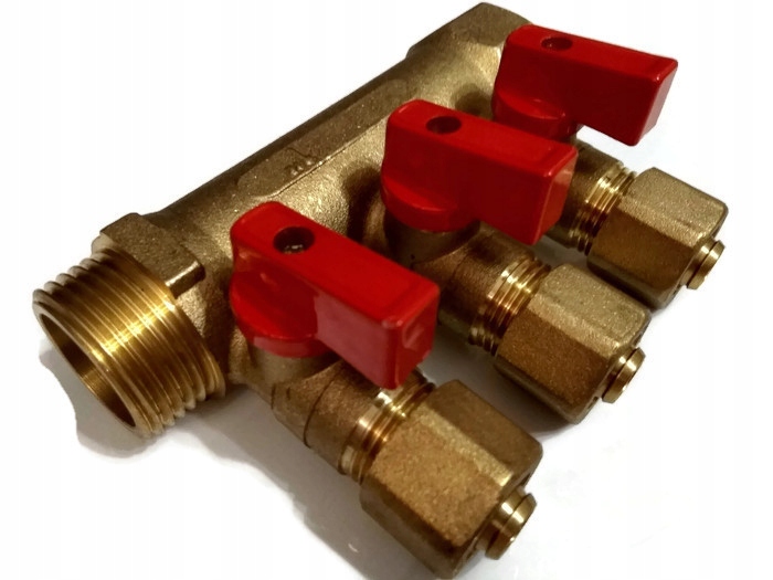 ROZDIEL PEX 1''x16mm x3 SEKCIE PRE TEPLÚ VODU
