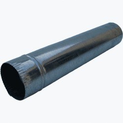 Ventilačná trubka čierna 180 mm 1MB