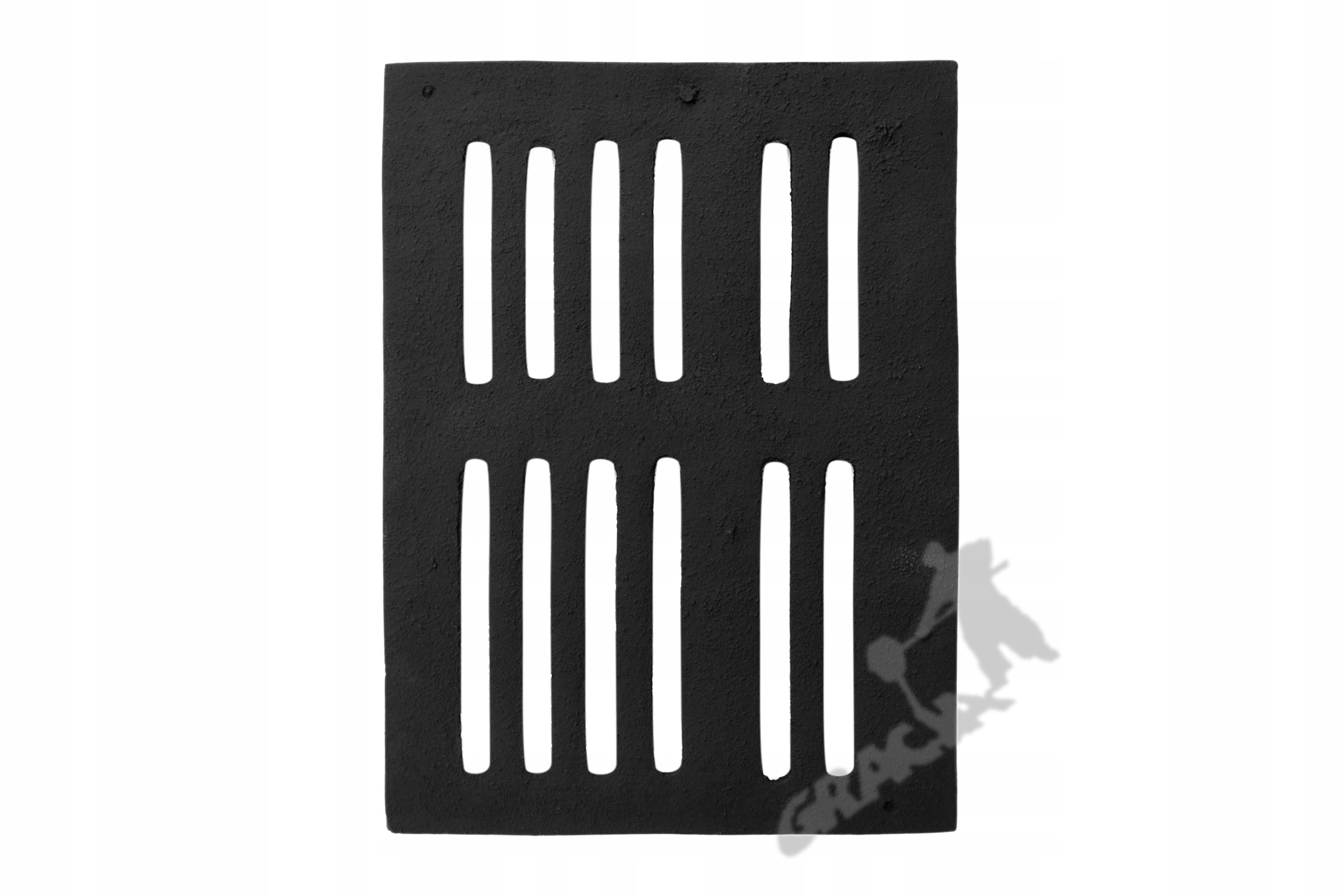 Krbová vložka - Mriežka krbu 312X230 MM ŠTANDARDNÉ PLOCHÉ LITINY