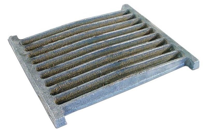 Železná vložka pre rúru 26 × 22 CM kuchynská mriežka