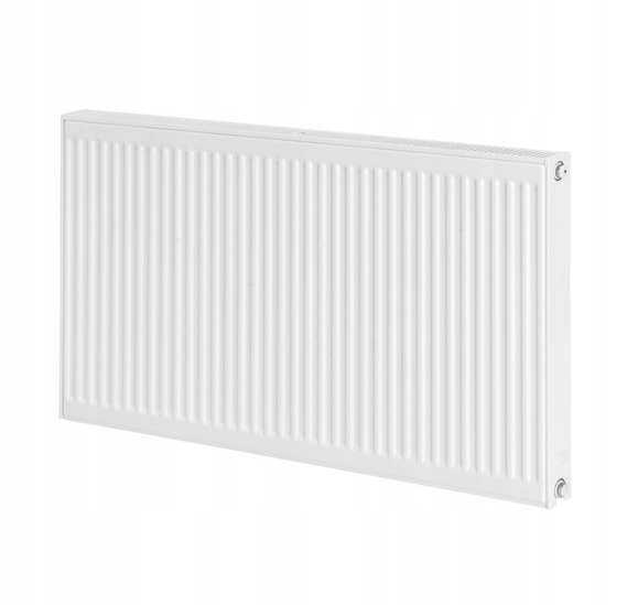 Invena oceľový panelový radiátor 1430 W biely 800 x 600 x 104 mm - bočné pripojenie