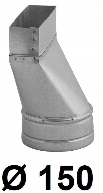 Asymetrická redukcia 150 [mm] 200 × 90 [mm]