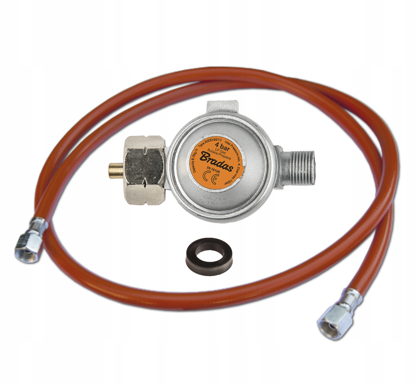 4 bar redukcia Hadica 150cm 3/8 "L 2x GW