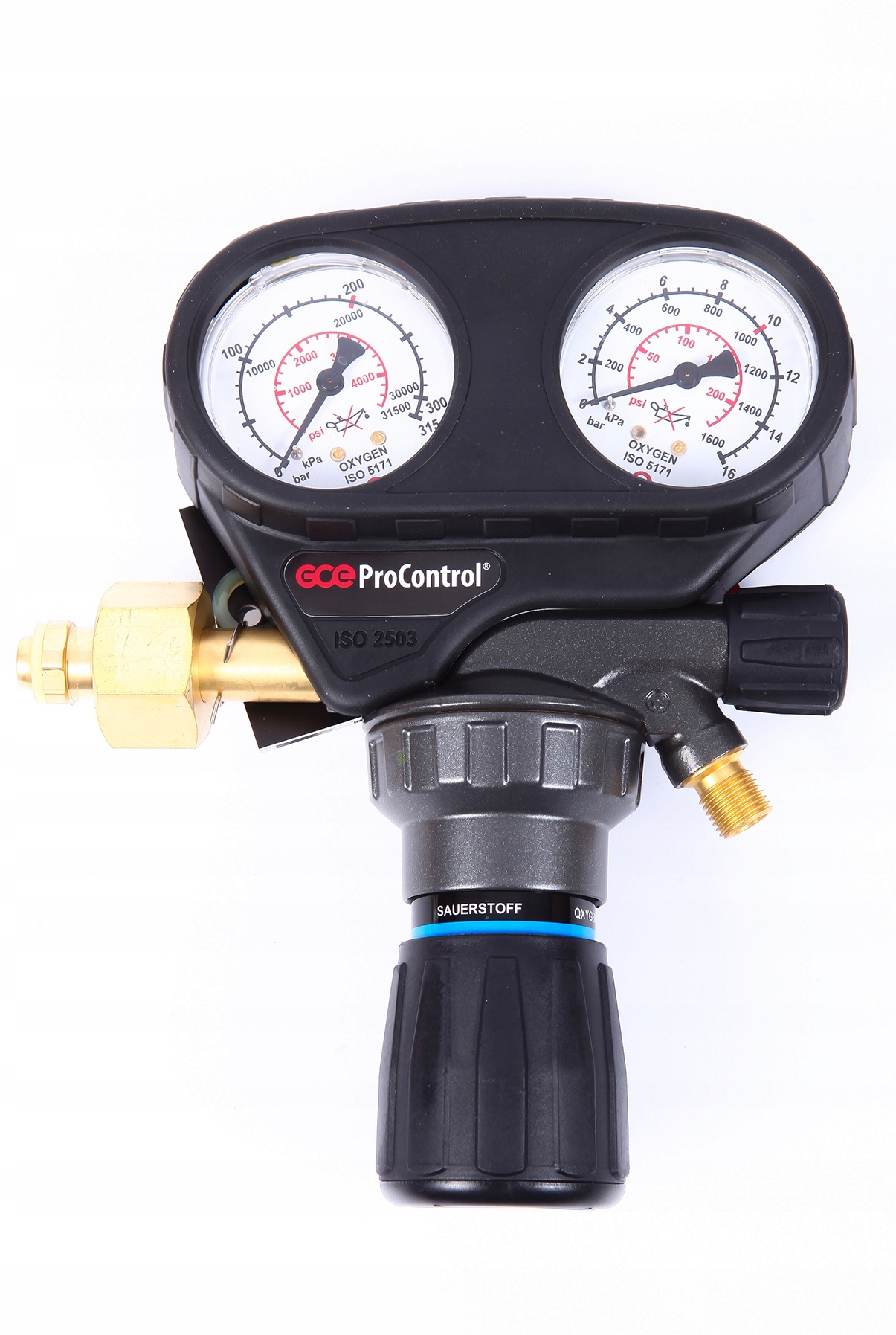 Regulátor valca GCE ProControl Oxygen 10bar kyslík