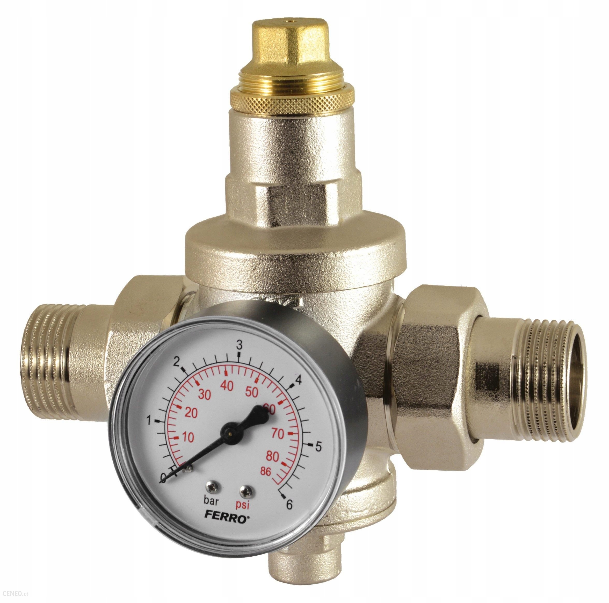 Redukčný ventil 3/4 "0,5-6 bar (RC20 M)