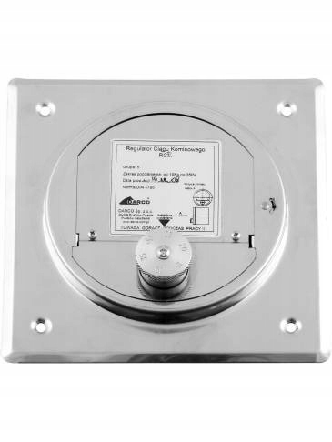 Ventilátor – Obdĺžnikový regulátor ťahu 140 × 140 mm