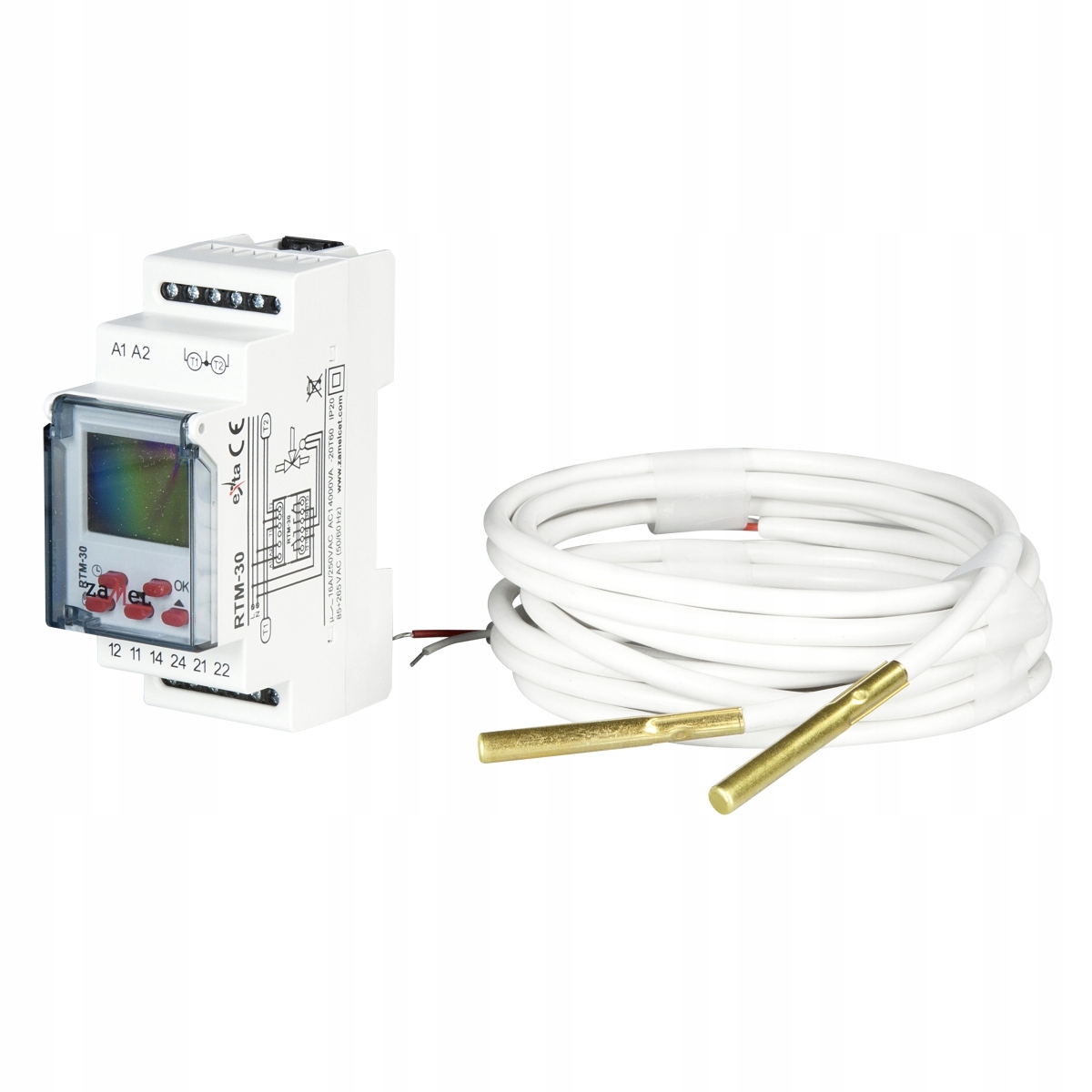 Regulátor teploty s 2 sondami RTM-30 / S