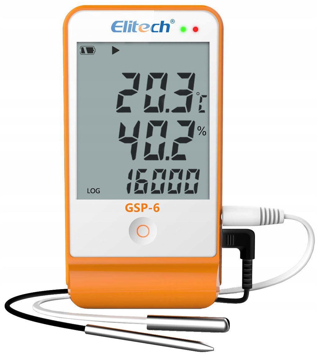 Záznamník vlhkosti Elitech GSP-6