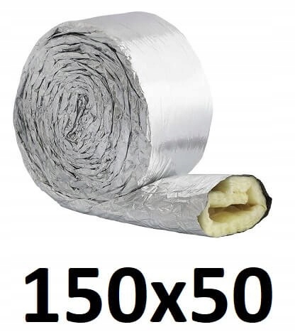 Izolačné puzdro pre kanály 150x50 [mm] / 10 [m]