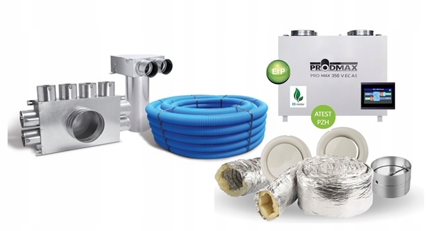 Rekuperátor – Rekuperačná jednotka s mechanickým vetraním do 150m2