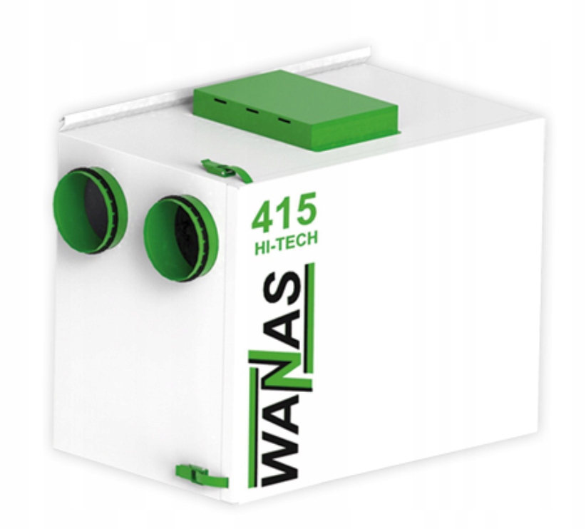 Rekuperátor - Wanas 415 H Hi-tech rekuperátor + inštalácia
