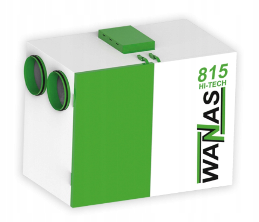 Rekuperátor - Wanas 815 H Hi-tech rekuperátor + inštalácia