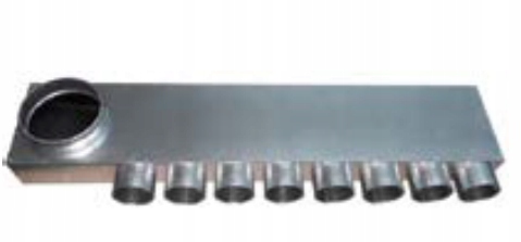 Jednoradový uhlový rozdeľovač R8 160 / 8x75mm