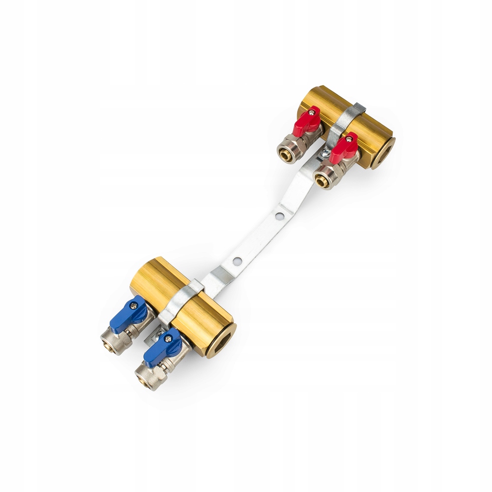Rozdeľovač vykurovania 2 ventilové okruhy mini PEX
