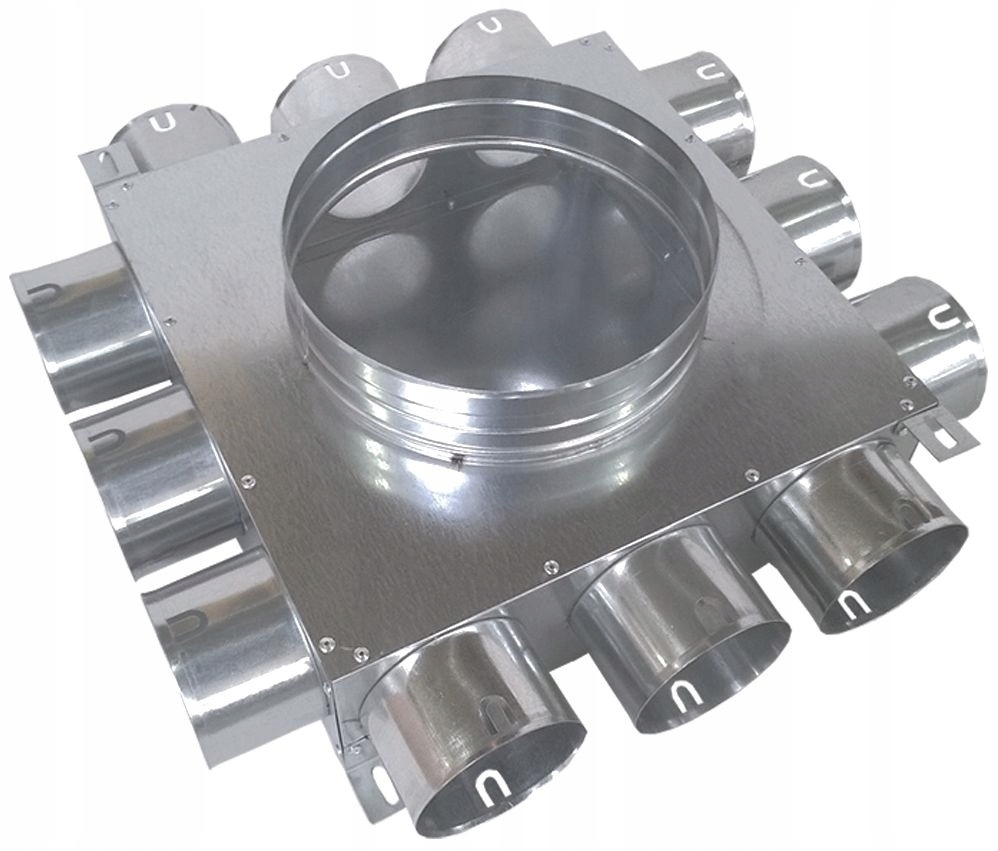 Potrubné rozdeľovač 12 × 75 / 160, ventilácia DGP
